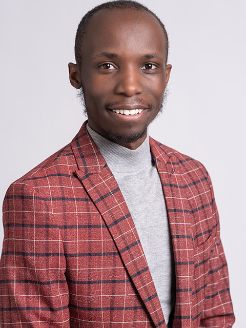 Portrait photograph of staff memeber, Ebenezer Otieno
